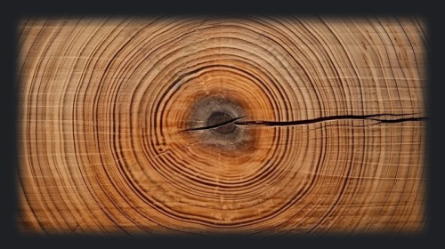 cross section cracked tree ring texture a fascinating of large circular wooden piece 9937906