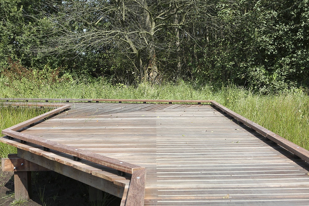 hardhouten vlonder